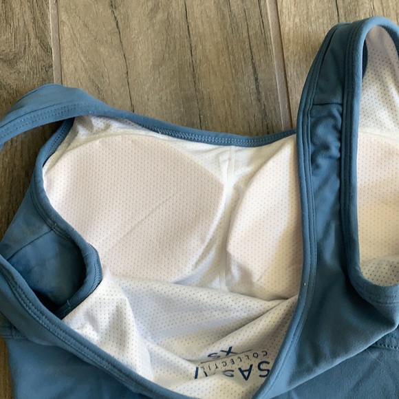 Saski blue sports bra - Picture 6 of 8